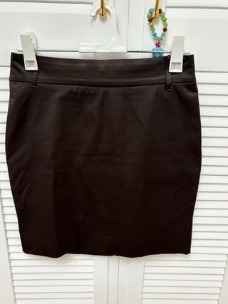 Minifalda marrón