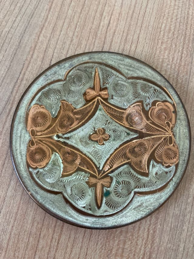 Colección platos turcos cobre varios tamaños