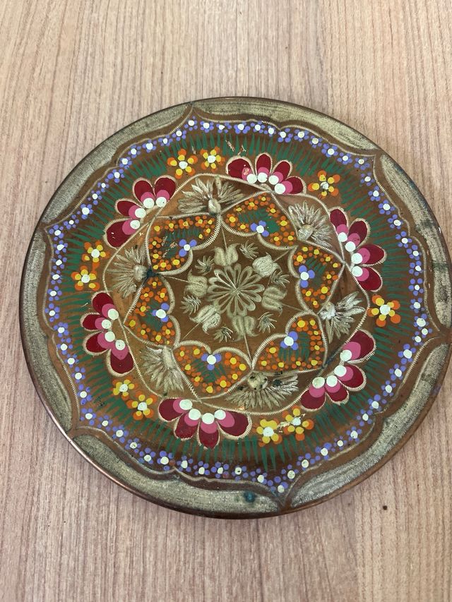 Colección platos turcos cobre varios tamaños