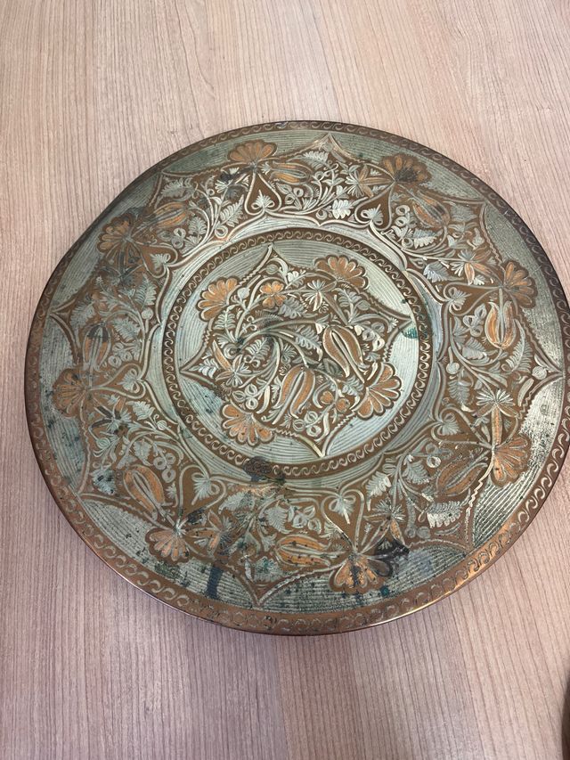 Colección platos turcos cobre varios tamaños