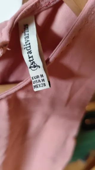 Camiseta tirantes mujer rosa