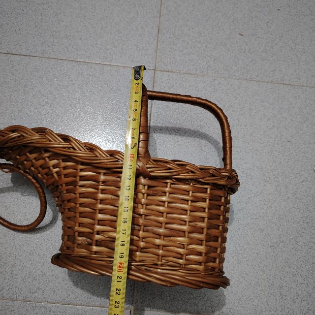 Cesta Botellero Mimbre