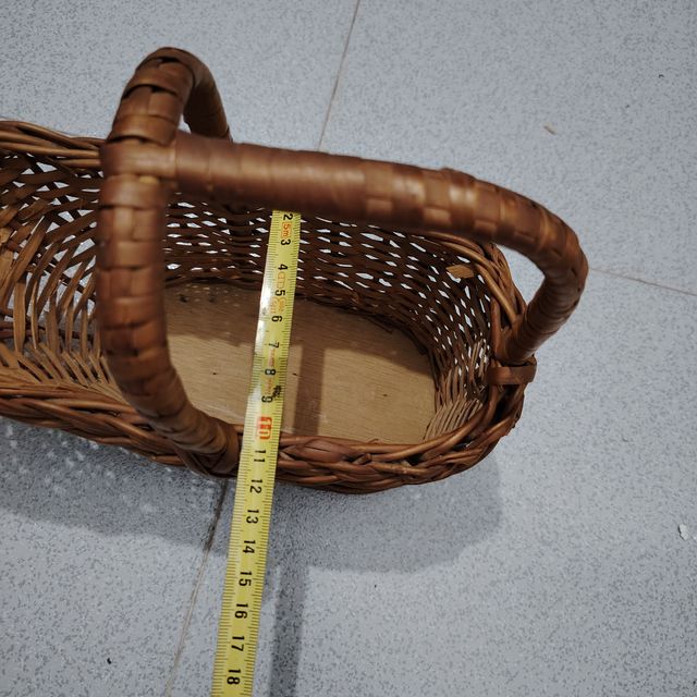 Cesta Botellero Mimbre