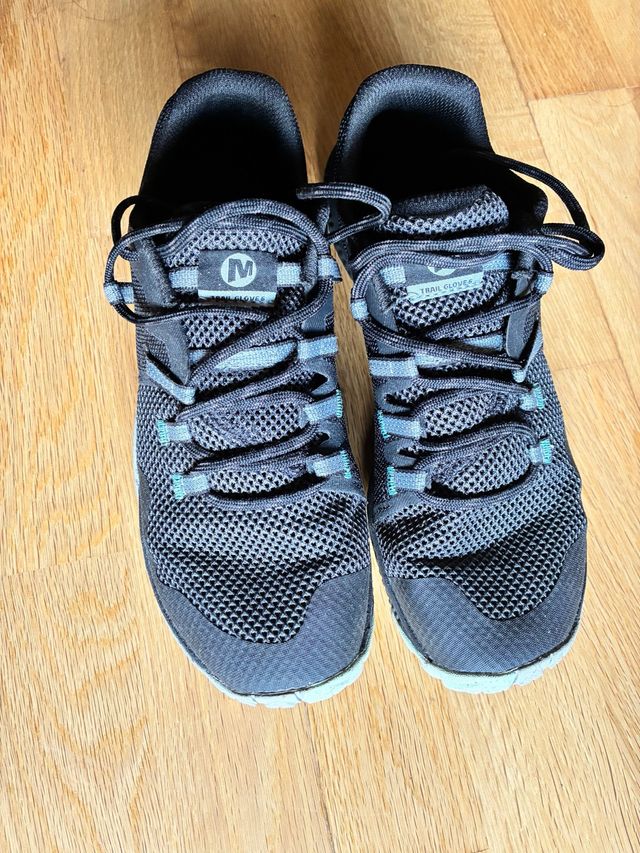 Zapatillas Merrell Trail Glove Negras/Gris