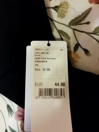 Sujetador Calvin Klein Negro Corbeille