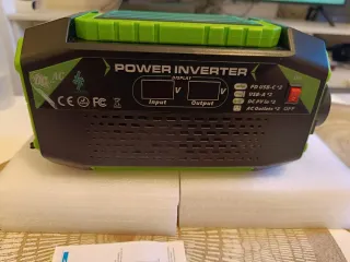 Inversor de Corriente 12V a 220V Portátil nuevo