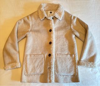 Chaqueta de ante con borreguito - Talla 11/12