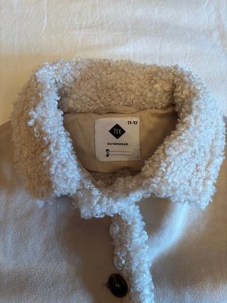 Chaqueta de ante con borreguito - Talla 11/12