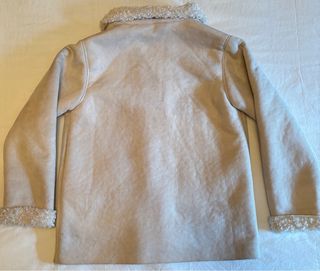 Chaqueta de ante con borreguito - Talla 11/12
