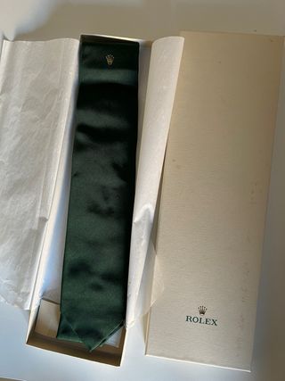 Corbata Rolex Verde nuevo