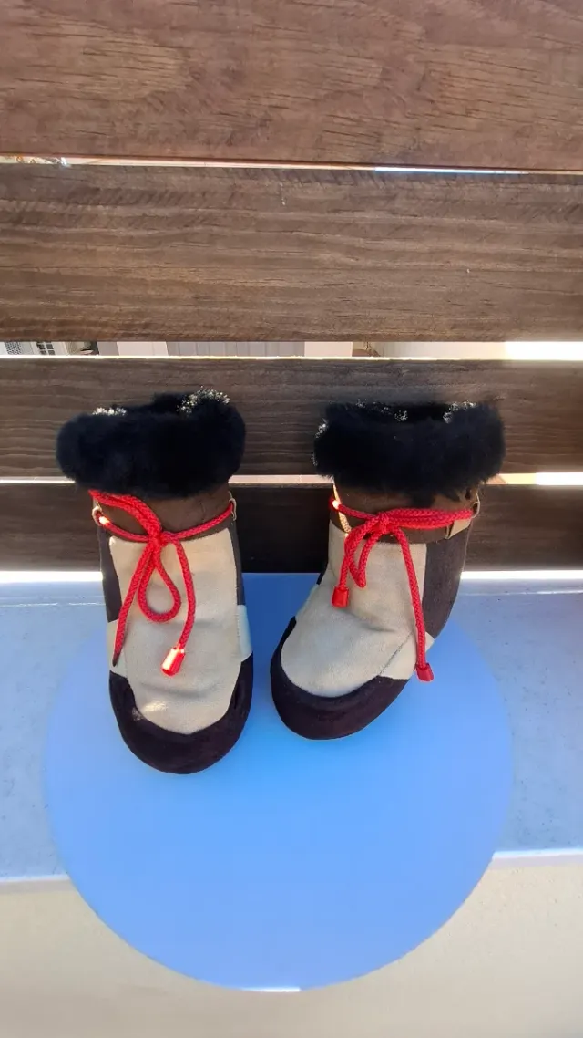 Botas infantiles piel auténtica