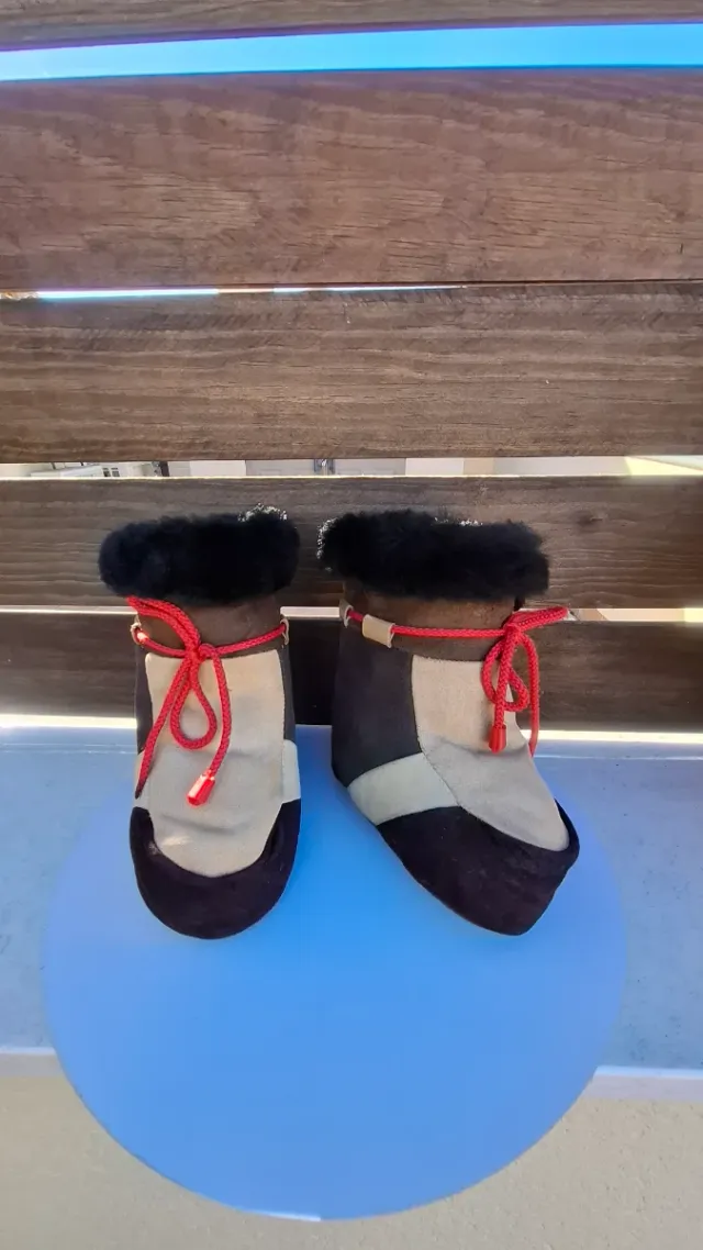 Botas infantiles piel auténtica