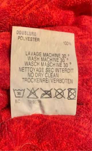 Traje de esquí Eider mujer rojo