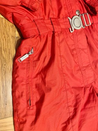 Traje de esquí Eider mujer rojo