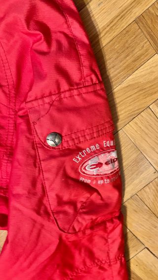 Traje de esquí Eider mujer rojo