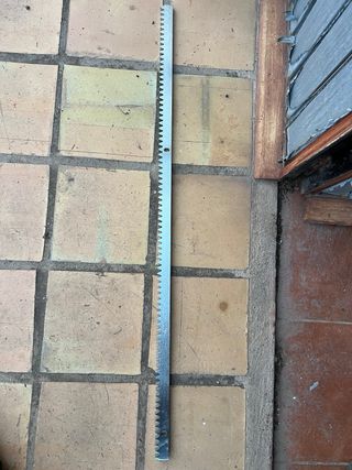 Cremallera para puerta corredera