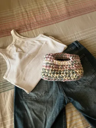 Borsetta fatta a mano