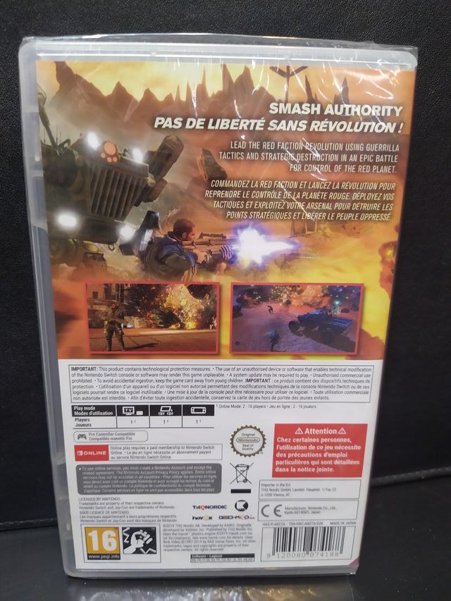 Red Faction: Guerrilla Re-Mars-tered per Nintendo Switch