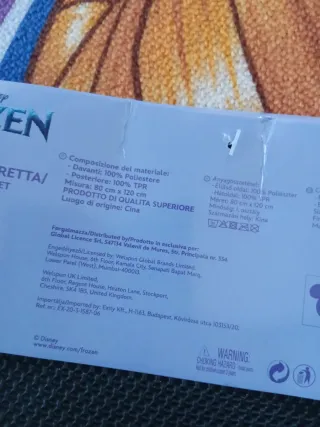 Tappeto Frozen Disney 80x120cm