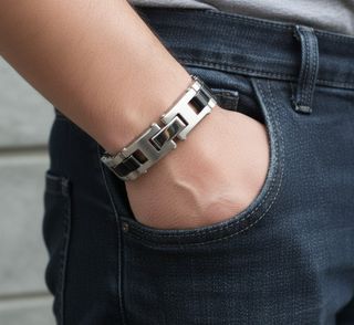 Pulsera de eslabones hombre