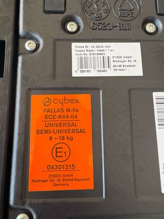 Base Isofix Silla Coche Cybex Pallas M-Fix 9-18 kl
