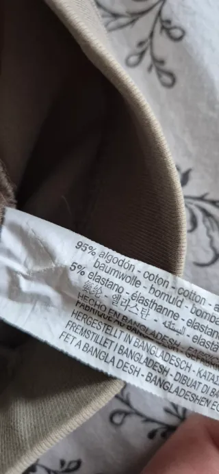 Mallas Zara Beige Talla L