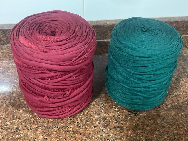 Lote 10 Ovillos Trapillo Colores Varios