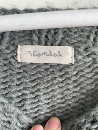 Jersey de lana color verde