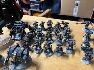 Ejército Lobos Espaciales Warhammer 40k completo