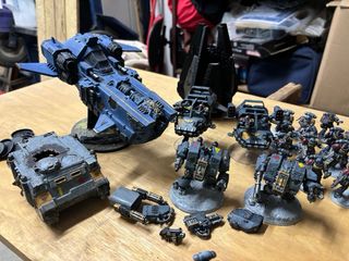 Ejército Lobos Espaciales Warhammer 40k completo