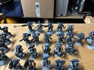 Ejército Lobos Espaciales Warhammer 40k completo