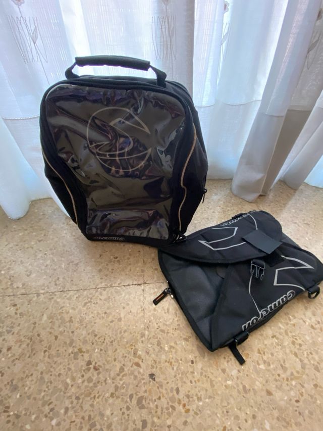 Mochila para depósito  Moto Camerón