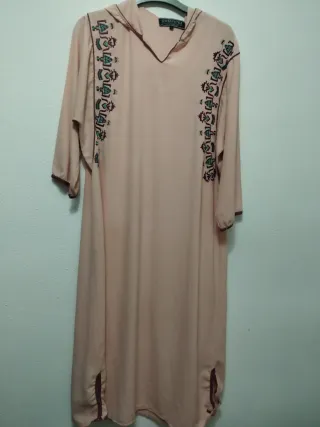 Túnica larga OURS&TEX rosa talla única