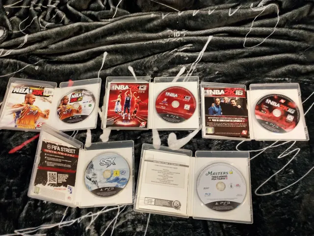 Lote 5 Juegos PS3: NBA 2K, SSX, Masters