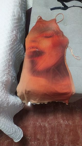 Vestido Verano Estampado Rostro