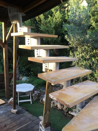 Escalera caracol/recra exterior