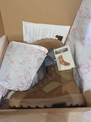 Botas Militares Marrones y Verdes  Talla 41