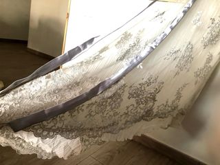 Vestido de Novia Pronovias Plata y Blanco