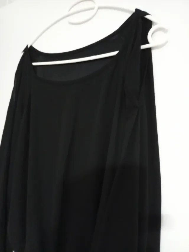 Vestido fiesta negro mujer