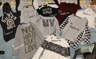 Felpe e maglie inverno autunno taglia S-L