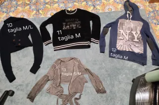 Felpe e maglie inverno autunno taglia S-L