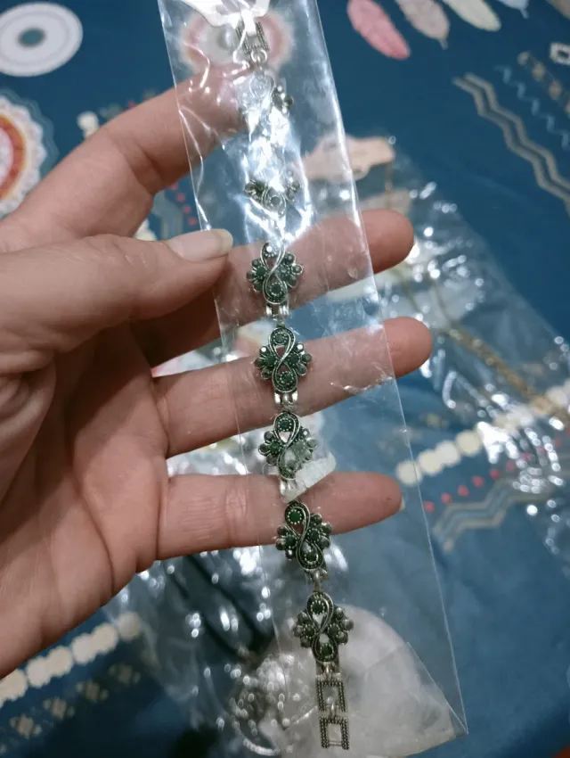 Lote 4 piezas bisutería