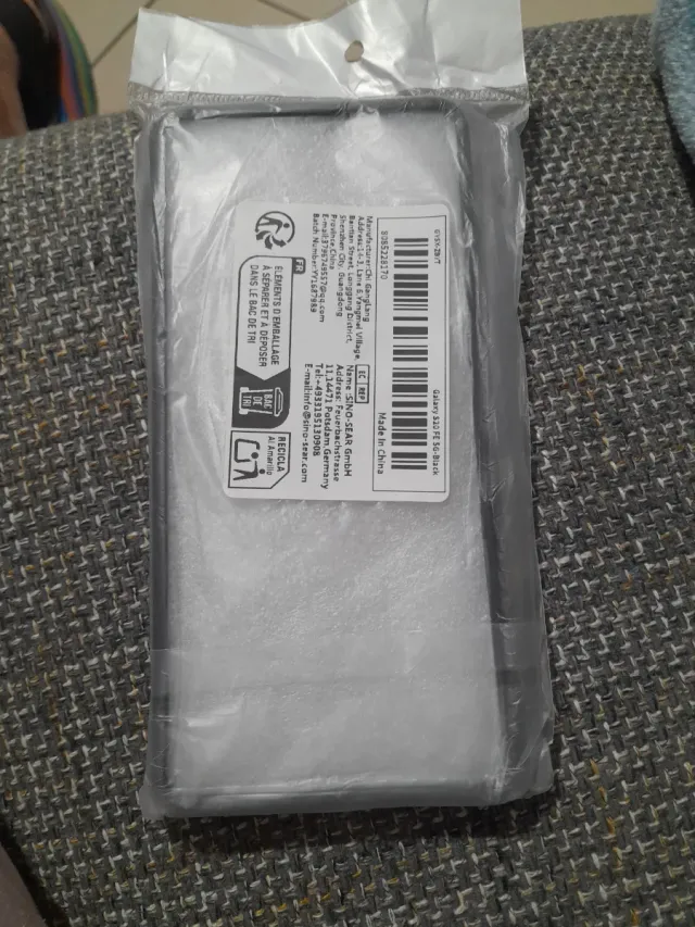 Cover per Galaxy S20 FE Nero