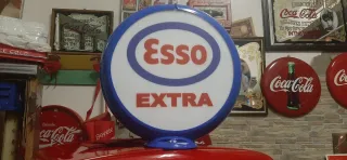 Globo Esso Extra per Distributore Benzina