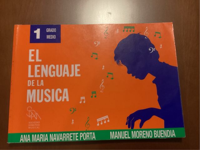 Libro El Lenguaje de la Música 1 Grado Medio