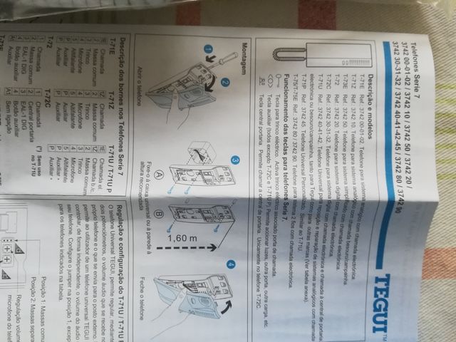 Telefonillo TEGUI Bianco