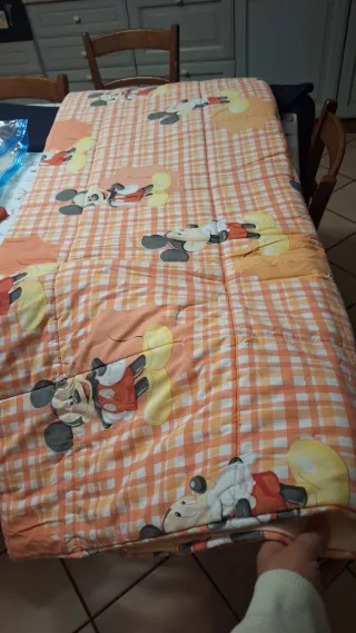 Trapunta Disney Caleffi Mickey Mouse Arancione