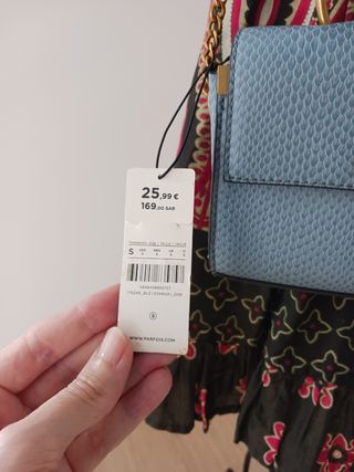Bolso azul nuevo con etiquetas Parfois