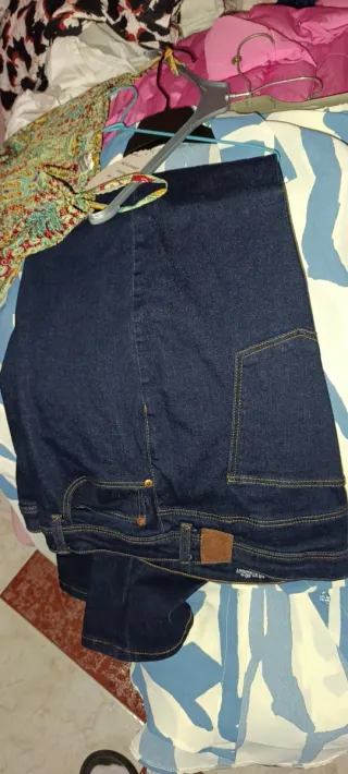 Pantalones vaqueros azules