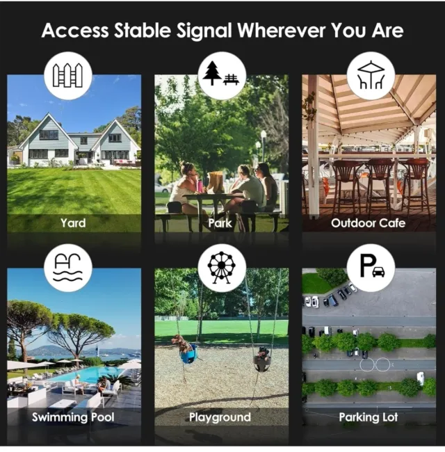 Repetidor WiFi WAVLINK Largo Alcance AX3000